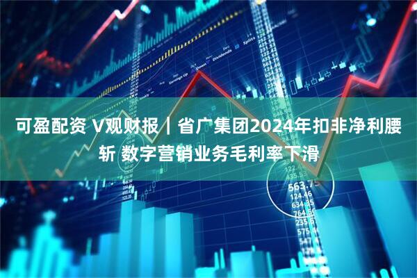 可盈配资 V观财报｜省广集团2024年扣非净利腰斩 数字营销业务毛利率下滑